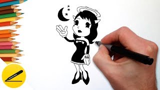 How to Draw Alice Angel Bendy and The Ink Machine ✿ Draw Alice Angel Full Body [upl. by Burnsed406]