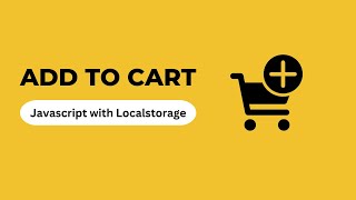 🛒Add to cart using🛍️ javascript  localstorage filter amp search [upl. by Aynatal]