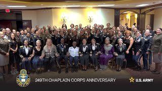 249th Anniversary  US Army Chaplain Corps [upl. by Itnahs588]