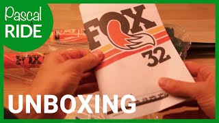 FOX 2019 29er SC Float 32  Kashima Coat  Suspension Fork  UNBOXING [upl. by Enitsej190]