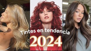 LAS TENDENCIAS DE COLOR 2024 🎀 CABELLO [upl. by Rebecka]