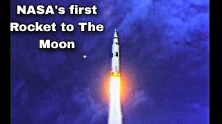 NASAs first rocket to the moon [upl. by Lateh]