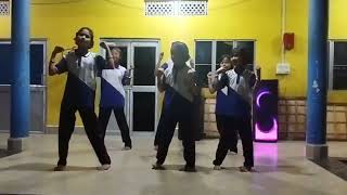 Lanchenbi Laishram and her party sunday night entertainment at Atm English School Lamding [upl. by Aihsrop]