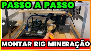 COMO MONTAR UMA RIG SIMPLES DE MINERAÇÃO  PASSO A PASSO  em 2023 [upl. by Enyawad50]