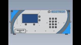 Serinus 50  Sulfur Dioxide SO2 analyzer [upl. by Torp171]