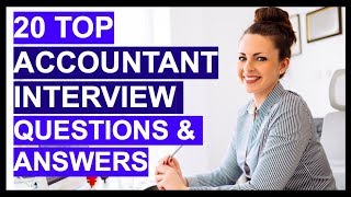 TOP 20 ACCOUNTANT Interview Questions And Answers [upl. by Anselm]