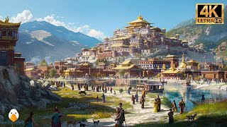 ShangriLa Yunnan🇨🇳 Beautiful and Mysterious Tibetan City 4K UHD [upl. by Madra525]