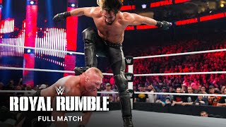 FULL MATCH  Brock Lesnar vs John Cena vs Seth Rollins Royal Rumble 2015 [upl. by Lindholm361]