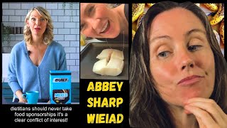 Freelee reacts to Dietitian Abbey Sharps What I eat in a day 😐 42 [upl. by Beker120]