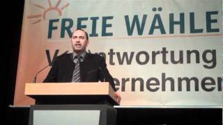 Hubert Aiwanger beim Politischen Aschermittwoch der Freien Wähler [upl. by Aicatsal]