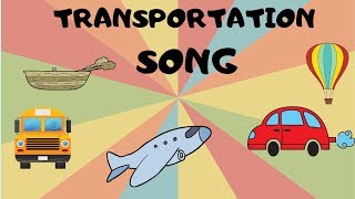 Transportation Song  Kids Songs  Easy Monkey Songs [upl. by Ahsinrat188]