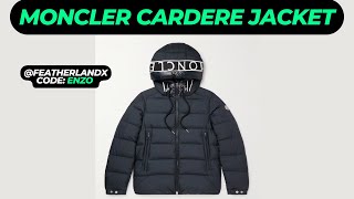 MONCLER CARDERE JACKET UNBOXING AND REVIEW FEATHERLAND [upl. by Wandie]