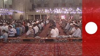 Muslims start observing Ramadan with fasting and prayer [upl. by Akirahc12]