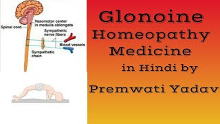 Glonoine Homeopathy medicine in Hindi by Premwati Yadav [upl. by Claman]