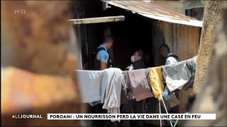 Un nourrisson perd la vie dans une case en feu à Mayotte [upl. by Laurence161]