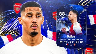 88 TOTY HONOURABLE MENTIONS SALIBA SBC PLAYER REVIEW  FC 24 Ultimate Team [upl. by Eeladnerb]