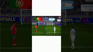 PORTUGAL VS ARGENTINA PENALTY worldcup football efootball shorts reels keşfet funny gaming [upl. by Ltney]