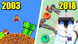 Evolution of Nintendo Minigames in WarioWare 2003  2018 [upl. by Bein367]