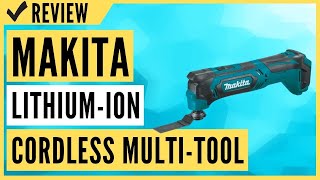 Makita MT01Z 12V CXT LithiumIon Cordless MultiTool Review [upl. by Aterg472]