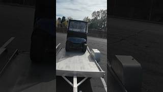 Golf Cart Pulling on a Trailer [upl. by Salinas]