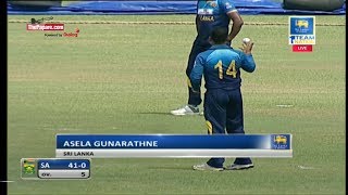 Allrounder Asela Gunaratnes 4wicket haul [upl. by Margalit]