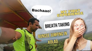 How was my Bungee jumping in kolad adventure bungeejumping adventure trending viralvideo vlog [upl. by Stevenson285]