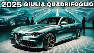 2025 Alfa Romeo Giulia Quadrifoglio ⚡️ The Ultimate Italian Performance Sedan [upl. by Cherida70]