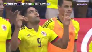 Colombie vs Brésil Résumé du match Qualifications coupe du monde 2018 [upl. by Nylirad]