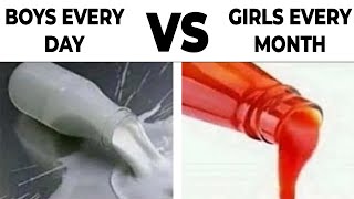 Boys Vs Girls Memes [upl. by Aneram]