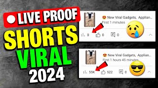 Shorts Upload amp Viral with Proof  Shorts Video Viral Kaise Kare 2024  shorts viral tricks 2024 [upl. by Thurman175]