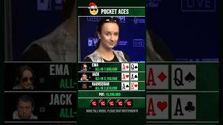 Pocket Aces got followers poker [upl. by Noimad793]