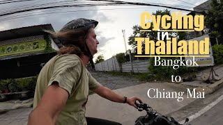 Time to Bicycle  Thajskem na kole Cesta na sever ThajskaBangkok to Chiang Maitravel vlog 1 [upl. by Anaerda]