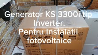 Generator KS 3300i tip Inverter Pentru Instalatii fotovoltaice [upl. by Nahtanha]