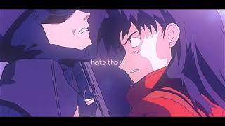 shinji x misato  shut up my mom called [upl. by Stuppy]