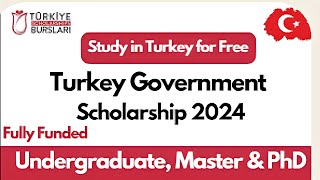 How to check Turkey Burslari Scholarship Application Status [upl. by Ekusoyr]