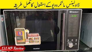 How To Use Dawlance Microwave Oven  DW 131 HP Review [upl. by Costanzia]