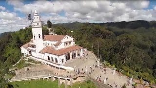 Imágenes de Monserrate jamas vistas desde un dron [upl. by Hnah]