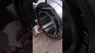 Bearing installation bearing rollerbearings bearings bearingmanufacturer bearingfactory [upl. by Salem463]