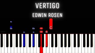 Edwin Rosen  Vertigo  PIANO COVER [upl. by Amaerd965]