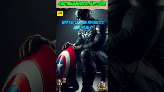 Avengers Assemble Test Your Captain America Knowledge 🤷shorts quiz trivia [upl. by Letty248]