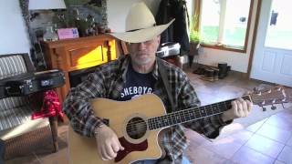 1369  Life Turned Her That Way  Ricky Van Shelton cover with guitar chords and lyrics [upl. by Aitel471]