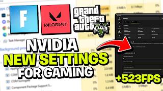 Optimize NVIDIA Control Panel Settings New Overclock Update [upl. by Trout]