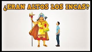 ¿ERAN ALTOS LOS INCAS  Historia del Perú [upl. by Nnahgaem400]