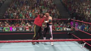 Quebecers Vs Hart Foundation Wwe 2k23 [upl. by Rebeh]