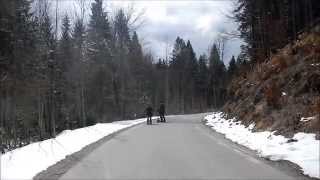 Bushcraft Girls go Alpine Longboarding [upl. by Sawyer]