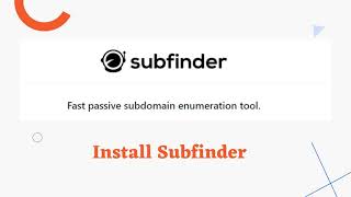 Install Subfinder [upl. by Ahsekin]