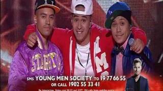 Young Mens Society  X Factor Australia 2011 Live Show 1 FULL [upl. by Aiset]