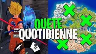 RECRUTER UN PERSONNAGE EMPLACEMENTS QUETE QUOTIDIENNE SAISON 4 FORTNITE 3 [upl. by Aivyls]