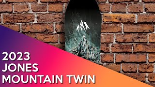 2023 Jones Mountain Twin  Snowboard Review [upl. by Elime]