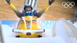 Bobsleigh Beijing 2022  4man heats highlights [upl. by Stuart578]